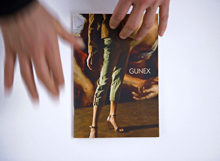 gunex »wissen und wunder« Spring Summer Collection 2006
 collage im werbeheftchen
21cm x 14,5cm  
